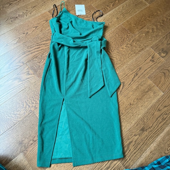Hello Molly NOT LIKE OTHER GIRLS MIDI DRESS TEAL - Picture 3 of 3